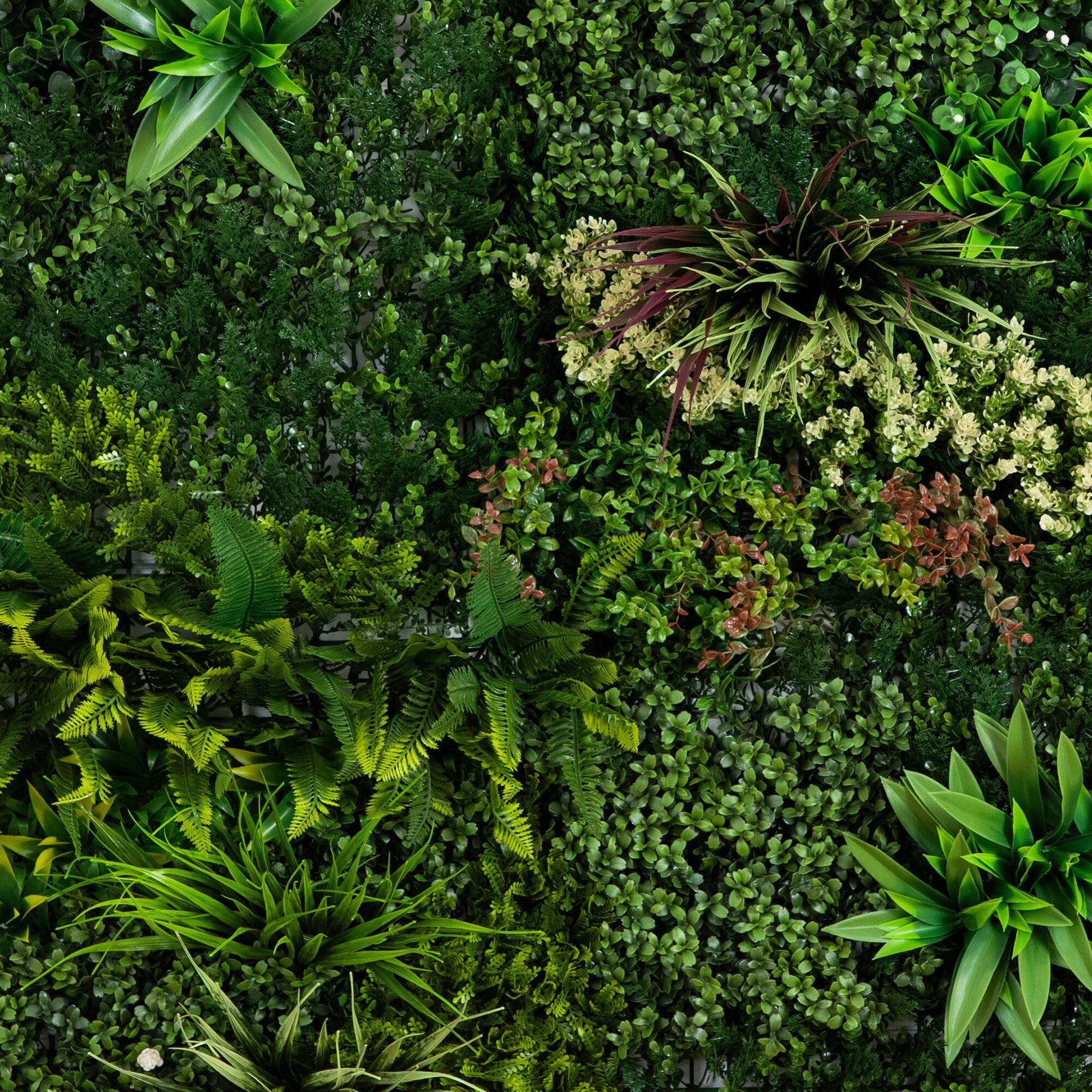40" Madagascar Forest Artificial Living Wall Panel